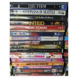 140 DVD Movie Collection - The Firm, Sopranos, Shrek, Sleepless in Seattle, Forrest Gump, Sopranos, Desperado, Georgia Rule *C