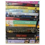 140 DVD Movie Collection - The Firm, Sopranos, Shrek, Sleepless in Seattle, Forrest Gump, Sopranos, Desperado, Georgia Rule *C