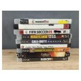 9 PlayStation 3 Games - Madden, FIFA, Call of Duty, Far Cry, Guitar Hero *C