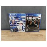 PlayStation Game Bundle - 2 PS4, 3 PS1, 1 PSP - Gran Turismo, NFL, MLB, Call of Duty *C