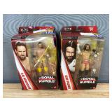 WWE Elite Collection CM Punk & LA Knight Royal Rumble Figures - Brand New