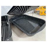 New Granite Ware Baking Pans and Roaster V-Rack