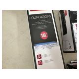 New Delta Foundations Chrome Bathroom Set - Towel Bar, Ring, Hook, Etc