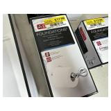 New Delta Foundations Chrome Bathroom Set - Towel Bar, Ring, Hook, Etc