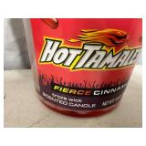 New Hot Tamales Cinnamon Triple Wick Scented Candle