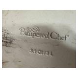 Pampered Chef Casserole, Internet Modem, Purses, Housewares