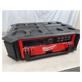 Milwaukee M18 Lithium-Ion Cordless PACKOUT Radio/Speaker with Built-In Charger