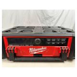 Milwaukee M18 Lithium-Ion Cordless PACKOUT Radio/Speaker with Built-In Charger