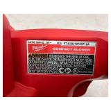 Milwaukee M18 18V Lithium-Ion Cordless Compact Blower