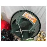 Large Christmas Tress Stand, Stocking Hangers, Ornaments, Tree Skirts, and More