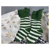 Large Christmas Tress Stand, Stocking Hangers, Ornaments, Tree Skirts, and More