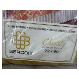 Vintage New Old Stock Chantilly Decorative Blanket