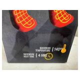 New Pair of Action Heat Battery Heated Socks - Unisex - S/M