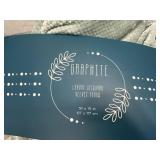 New Graphite Luxury Jacquard Velvet Throw Blanket