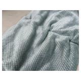 New Graphite Luxury Jacquard Velvet Throw Blanket