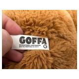 2 Large Goffa Plush Stuffed Toys