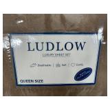 New 6 pc Ludlow Luxury Sheet Set - Queen Size