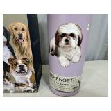 New Serengeti Vacuum Insulated Stainless Steel Water Bottle - Shih-tzu Dog