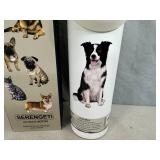 New Serengeti Vacuum Insulated Stainless Steel Water Bottle - Border Collie Dog
