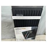 New Grill Pro Rib/Roast Rack and Silicone Side Shelf Mat