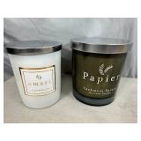 2 New Designer Candles - See Note