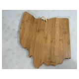 New Bamboo Ohio Cutting / Serving Board