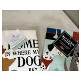 4 New Dog Themed Kitchen Towels