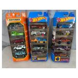 New Hot Wheels and Matchbox Cars