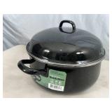 New Granite Ware 9.5 Quart Dutch Oven Pan with Lid