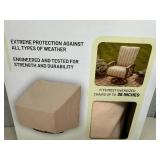 New Backyard Basics Oversize Patio Chair Cover