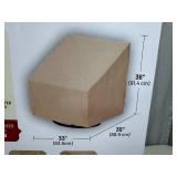 New Backyard Basics Oversize Patio Chair Cover