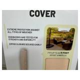 New Backyard Basics Offset Umbrella Cover