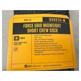 New Pair of Carhartt Midweight Short Crew Socks - XL