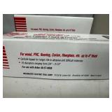 4 New Milwaukee Carbide Tooth Hole Saws - 4 Sizes