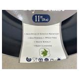 New 5 in 1 Blue Sapphire Ceramic Coated 11 inch Frying Pan