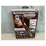 New Horsepower Pocket Pony Cordless Power Scrubber