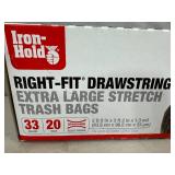 New Box of 33 Gallon Trash Bags