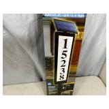 New Solar Powered Address Light