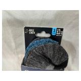 3 New Pairs of Copper Fit Arch Support Sport Socks - Ankle Length