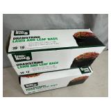 2 New Boxes of 39 Gallon Lawn and Leaf Bags