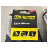 5 New Pairs of True Grip Water Resistant Work Gloves - Size L