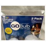 New 2 Pack Of Color Changing Wireless Light Bulbs