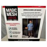 New Magic Mesh Hands-Free Magnetic Screen Door - Deluxe