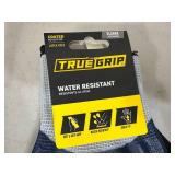 4 New Pairs of True Grip Water Resistant Work Gloves - Size XL