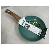 New 8 inch Ceramic Coated Aluminum Induction Safe Frying Pan