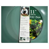 New 11 inch Ceramic Coated Aluminum Induction Safe Frying Pan