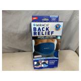 New Miracle Back Relief Hot / Cold Gel Wrap
