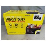 New Box of Contractor Grade 42 Gallon Trash Bags
