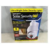 New Solar Security 360 Motion Activated Spotlight - Looks like Camera