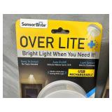 2 New Rechargeable Over Lite Motion Activated Wall / Ceiling Lights